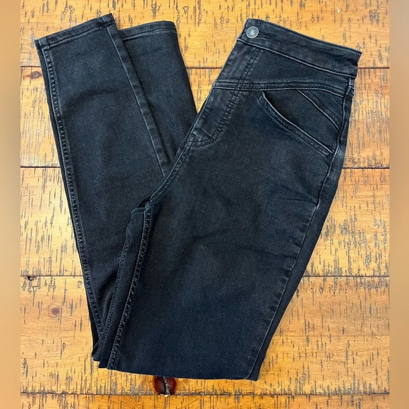 We‎ The Free Crvy Black Skinny Jeans - Picture 1 of 4